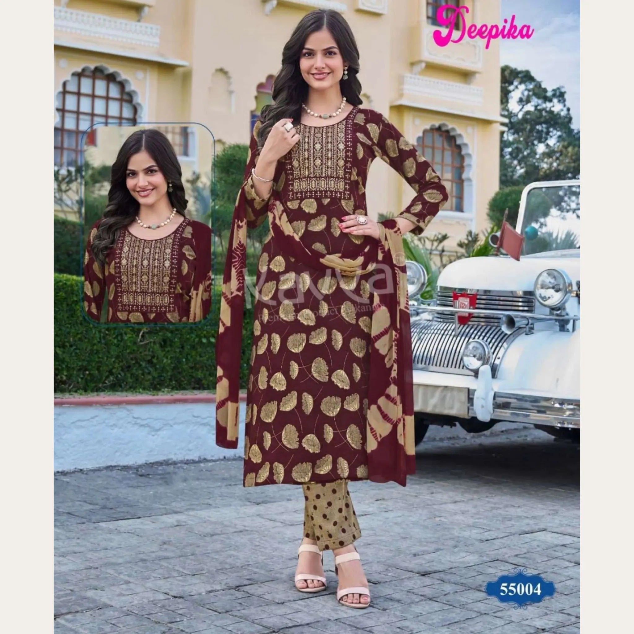 Kavya Deepika Readymade Salwar Suit KD55004