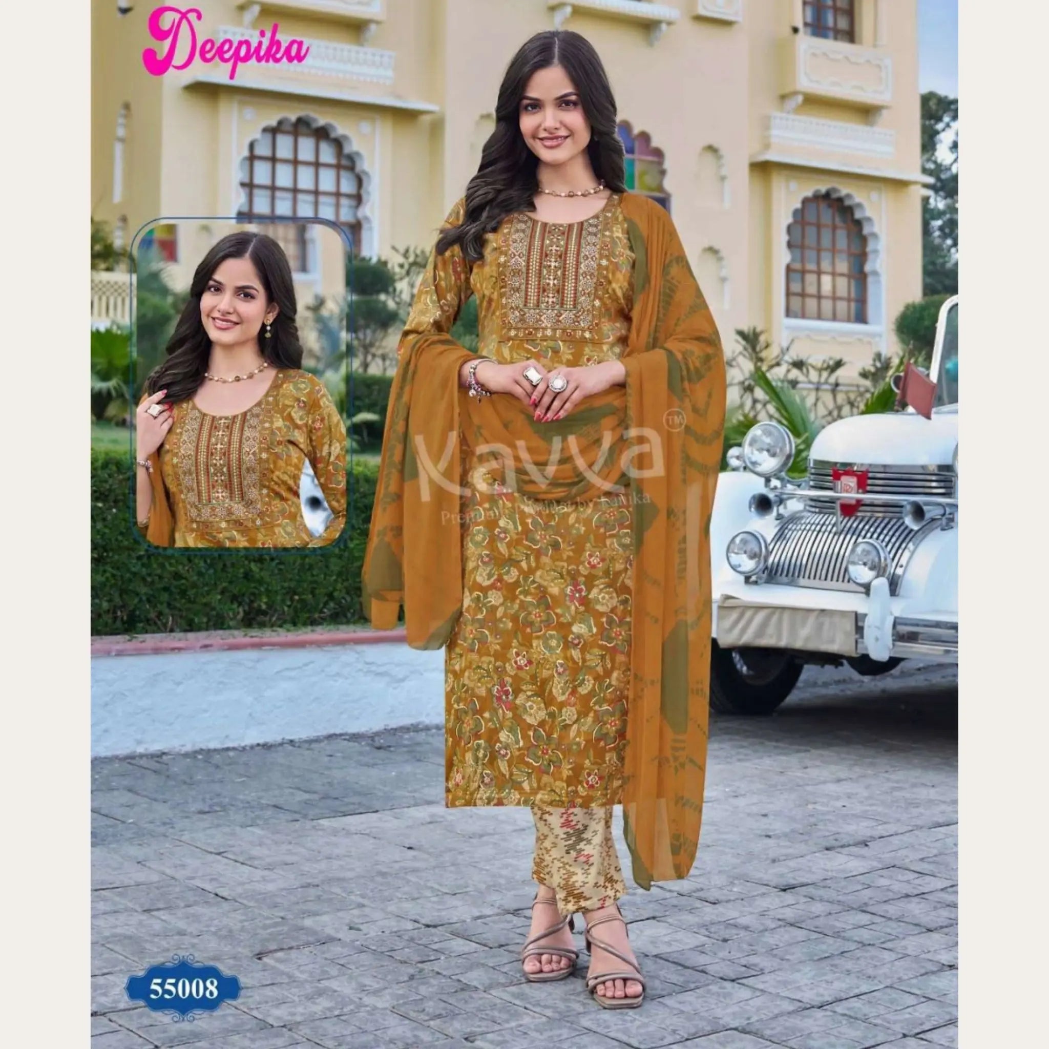 Kavya Deepika Readymade Salwar Suit KD55008