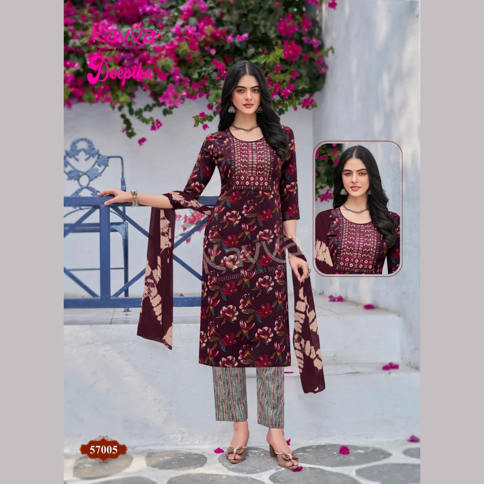 Kavya Deepika Readymade Salwar Suit KD57005