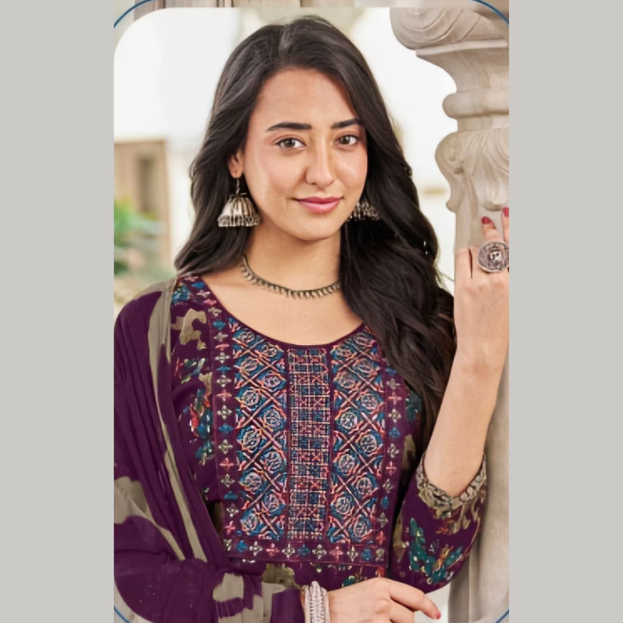 Kavya Deepika Readymade Salwar Suit KD59003 Secondary image
