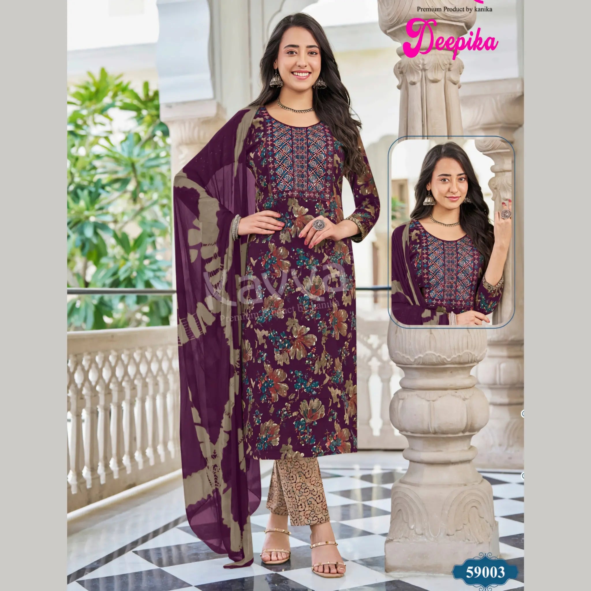 Kavya Deepika Readymade Salwar Suit KD59003 Main image