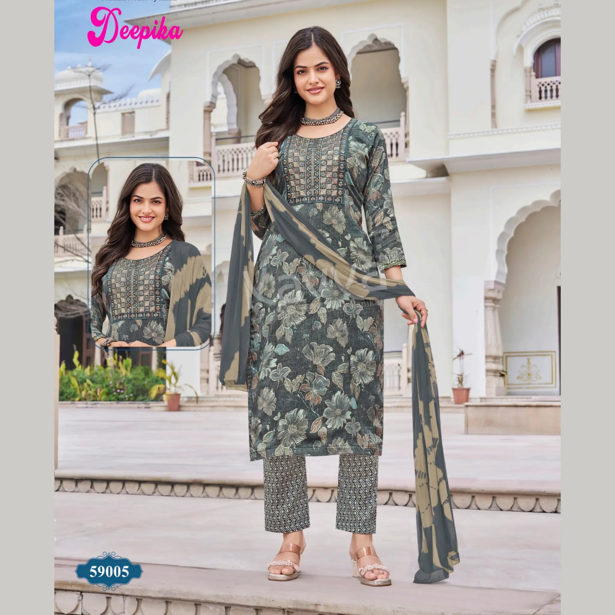 Kavya Deepika Readymade Salwar Suit KD59005