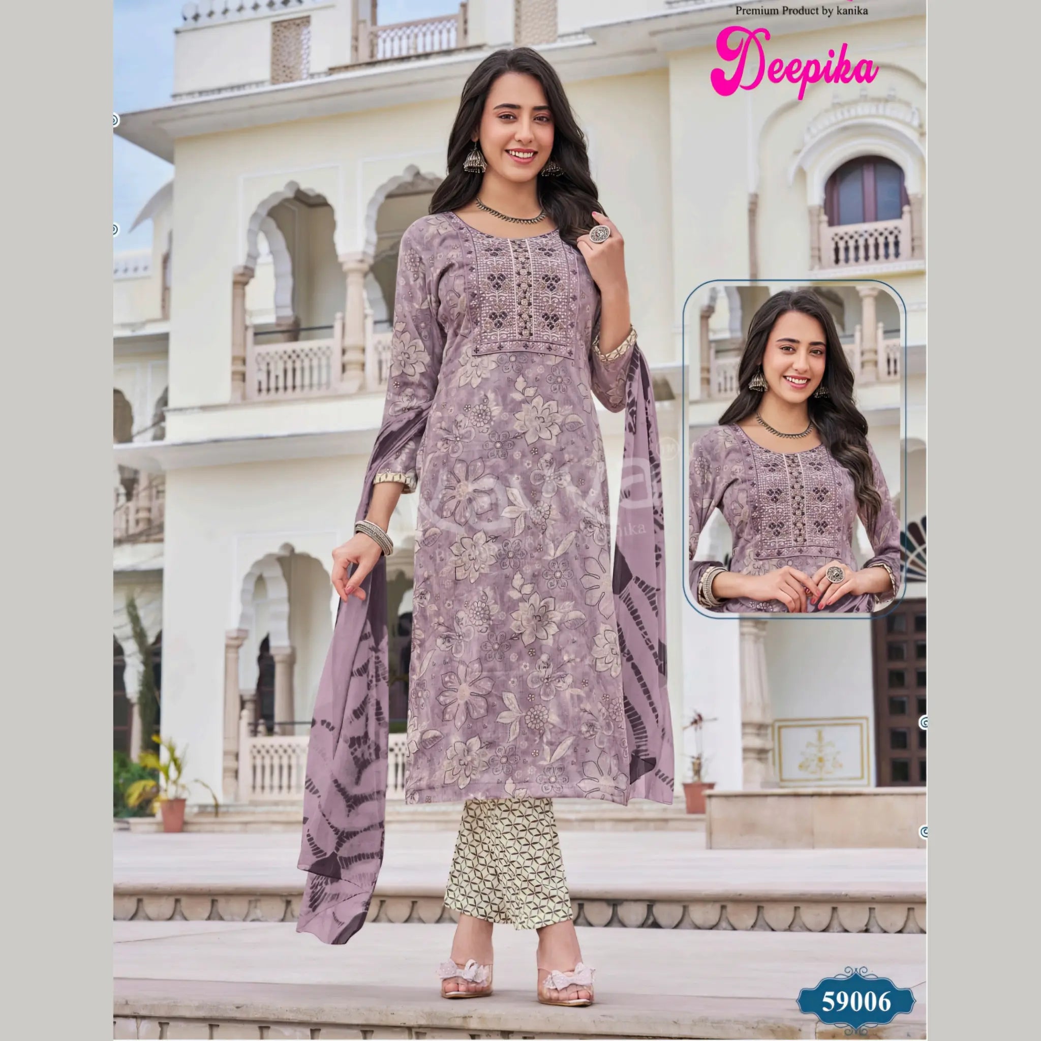 Kavya Deepika Readymade Salwar Suit KD59006