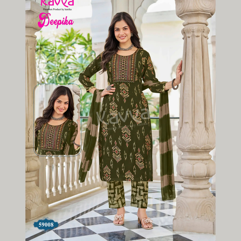 Kavya Deepika Readymade Salwar Suit KD59008
