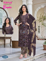 Kavya Deepika Readymade Salwar Suit KD62008