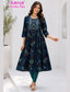 Kavya Jyothika Umberlla Tops with Embroidery Work
