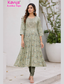 Kavya Jyothika Umberlla Tops with Embroidery Work