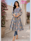 Kavya Jyothika Umberlla Tops with Embroidery Work