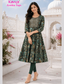 Kavya Jyothika Umberlla Tops with Embroidery Work