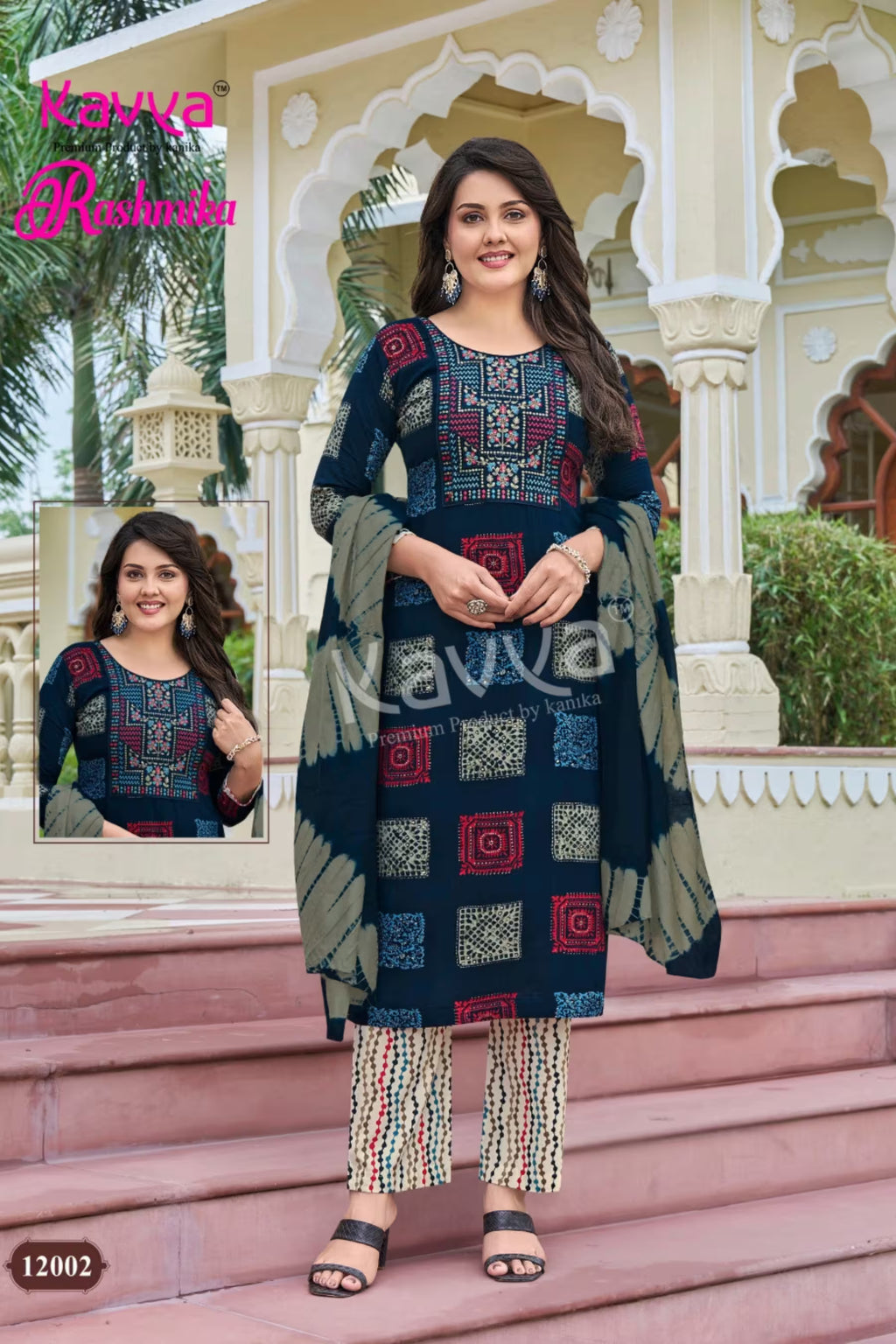 Kavya Rashmika - Readymade Salwar Suit - KR12002
