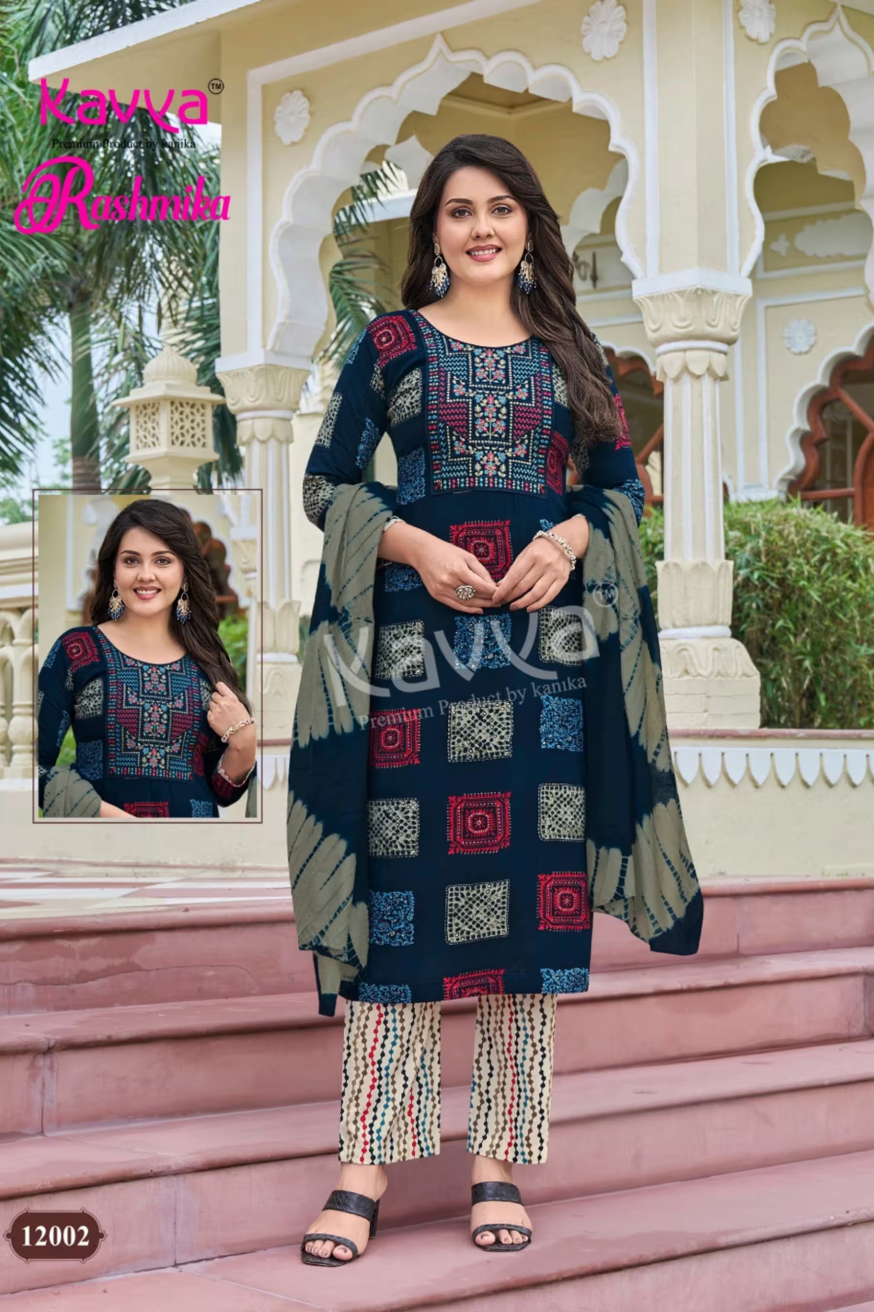 Kavya Rashmika - Readymade Salwar Suit - KR12002