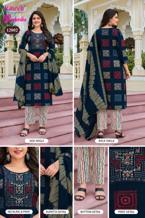 Kavya Rashmika - Readymade Salwar Suit - KR12002