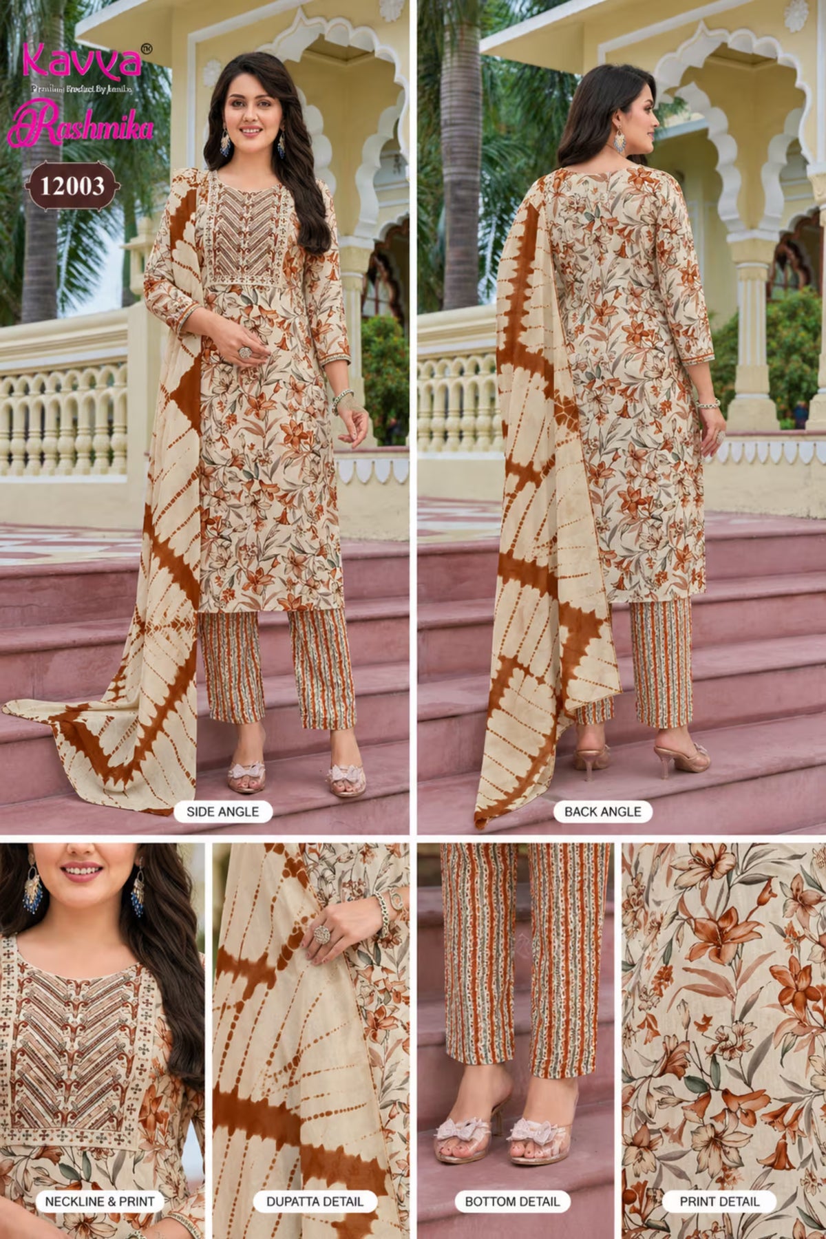 Kavya Rashmika - Readymade Salwar Suit - KR12003