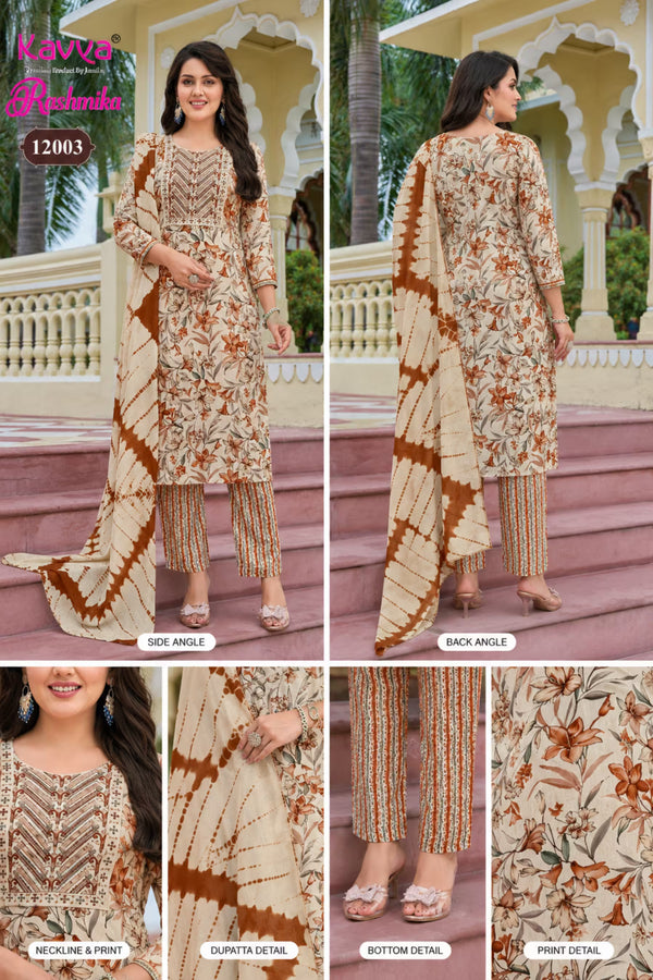 Kavya Rashmika - Readymade Salwar Suit - KR12003