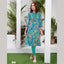 Liva Certified  Rayon kurti with Embroidery Work - MZ3007