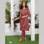 Liva Certified  Rayon kurti with Embroidery Work - MZ3008