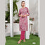 Liva Certified  Rayon kurti with Embroidery Work - MZ3022