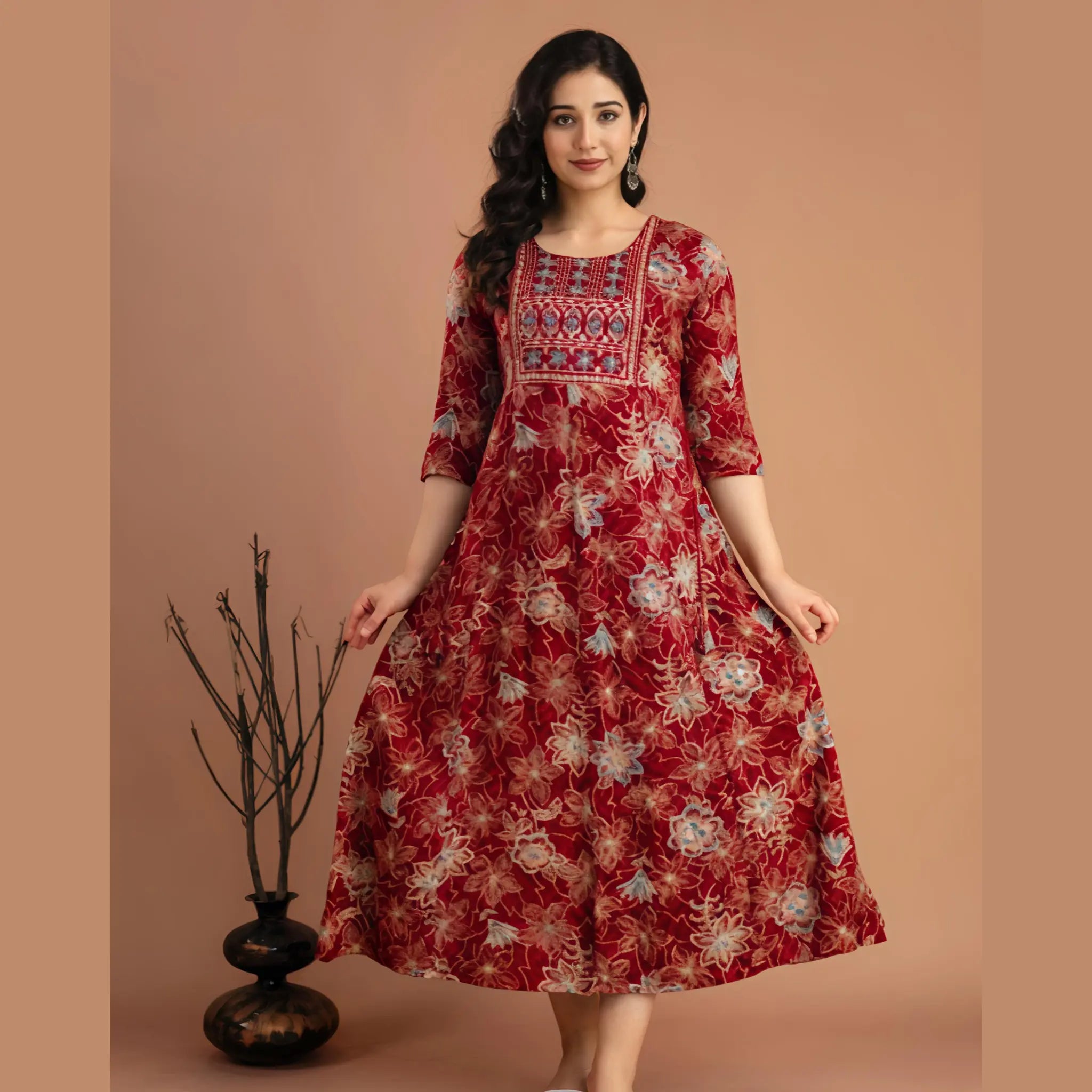 Long Umbrella Kurti 1511A Main image