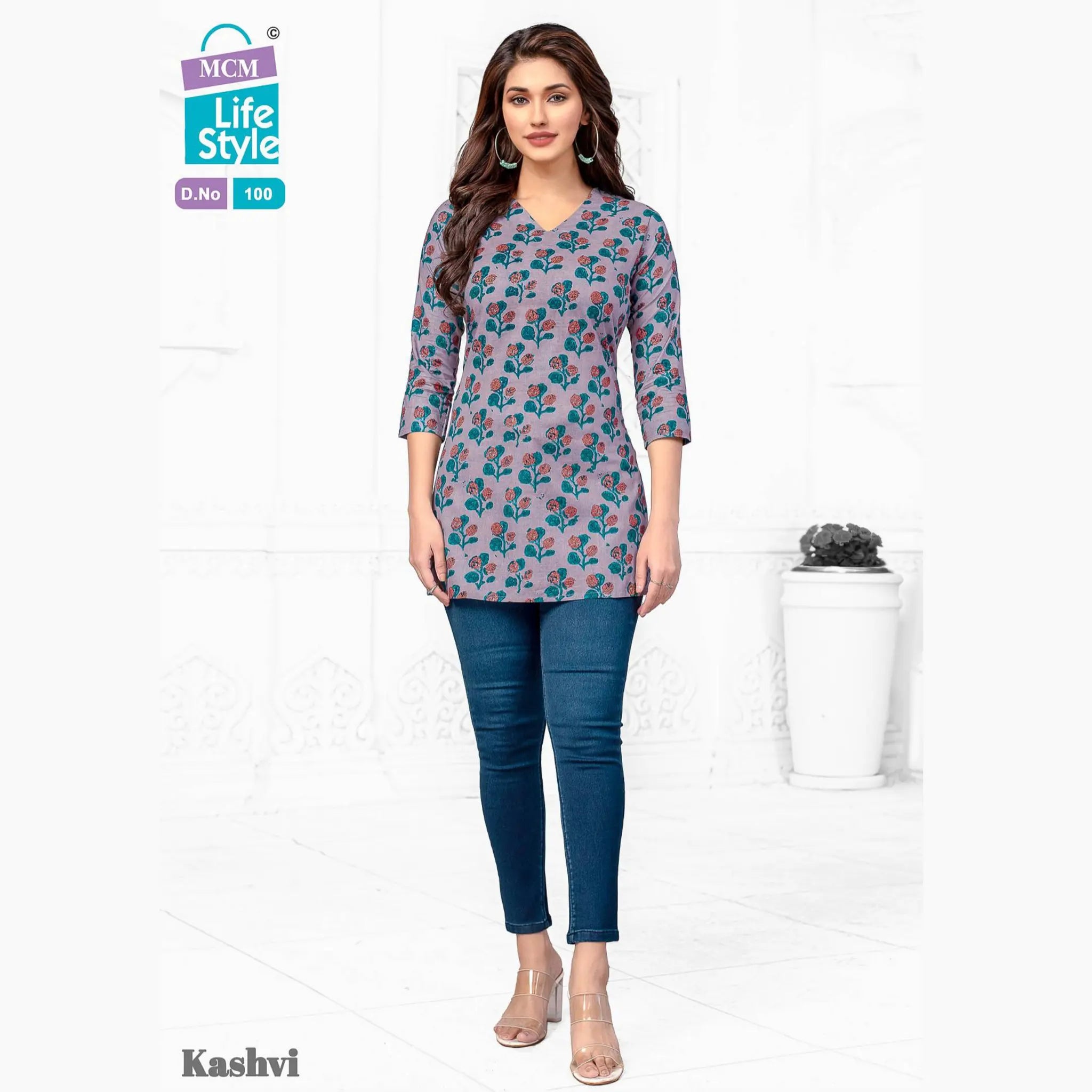 MCM Life Style Kashvi Volume 7 Short Tops DN100 Main image