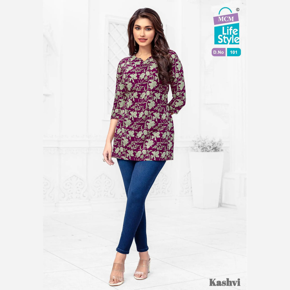 MCM Life Style Kashvi Volume 7 Short Tops DN101 Main image