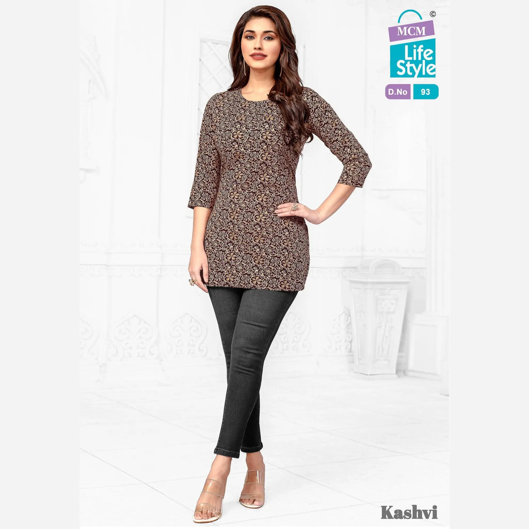 MCM Life Style Kashvi Volume 7 Short Tops DN93 Main image