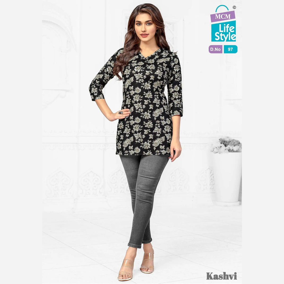 MCM Life Style Kashvi Volume 7 Short Tops DN97 Main image