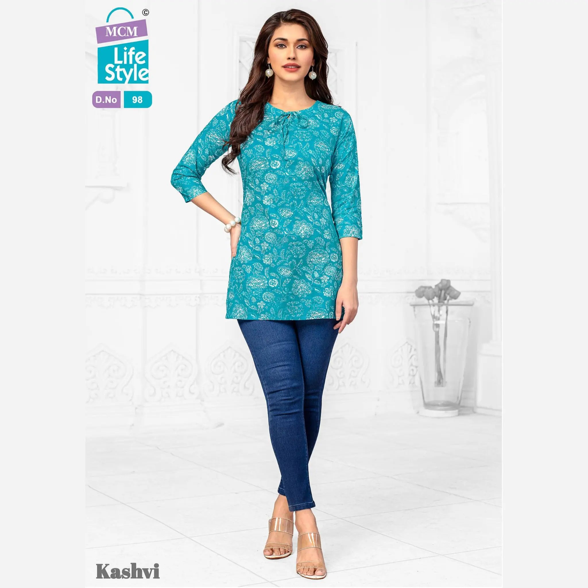 MCM Life Style Kashvi Volume 7 Short Tops DN98 Main image