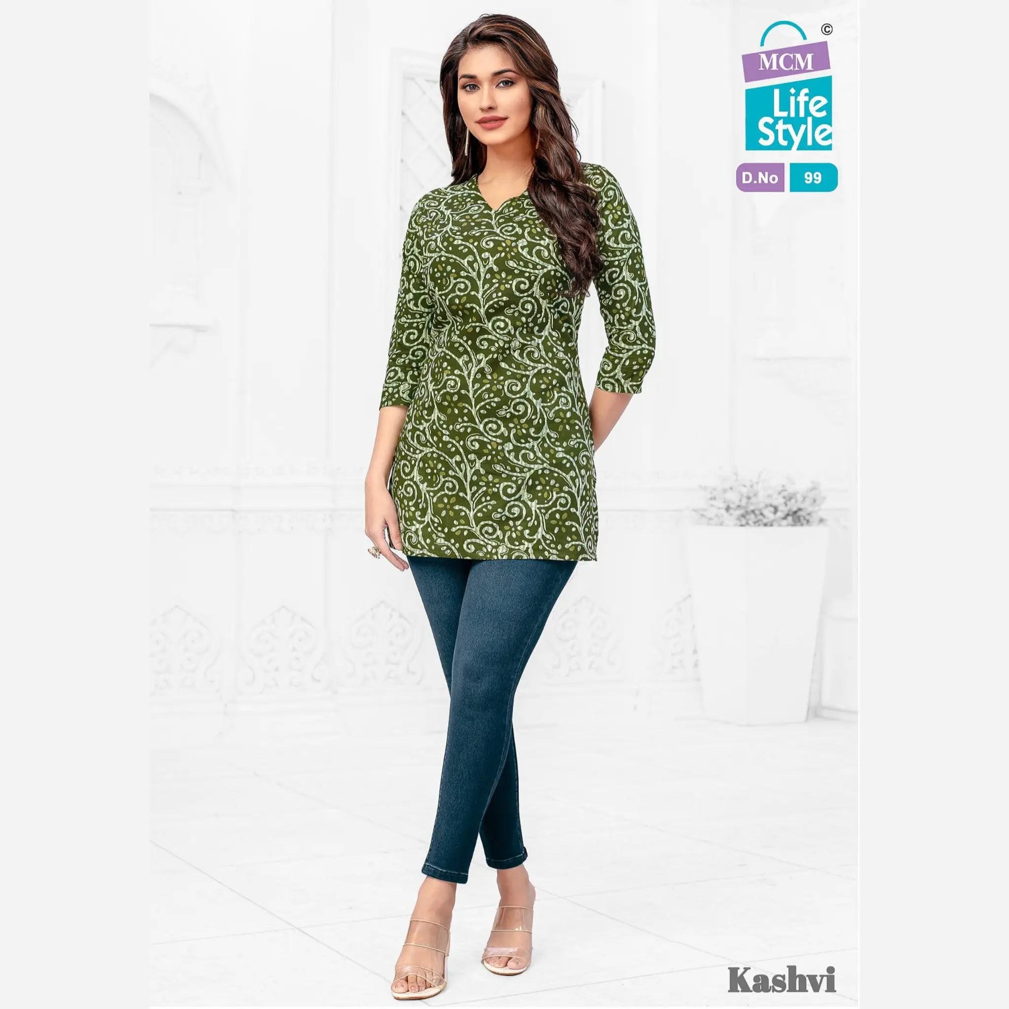 MCM Life Style Kashvi Volume 7 Short Tops DN99 Main image
