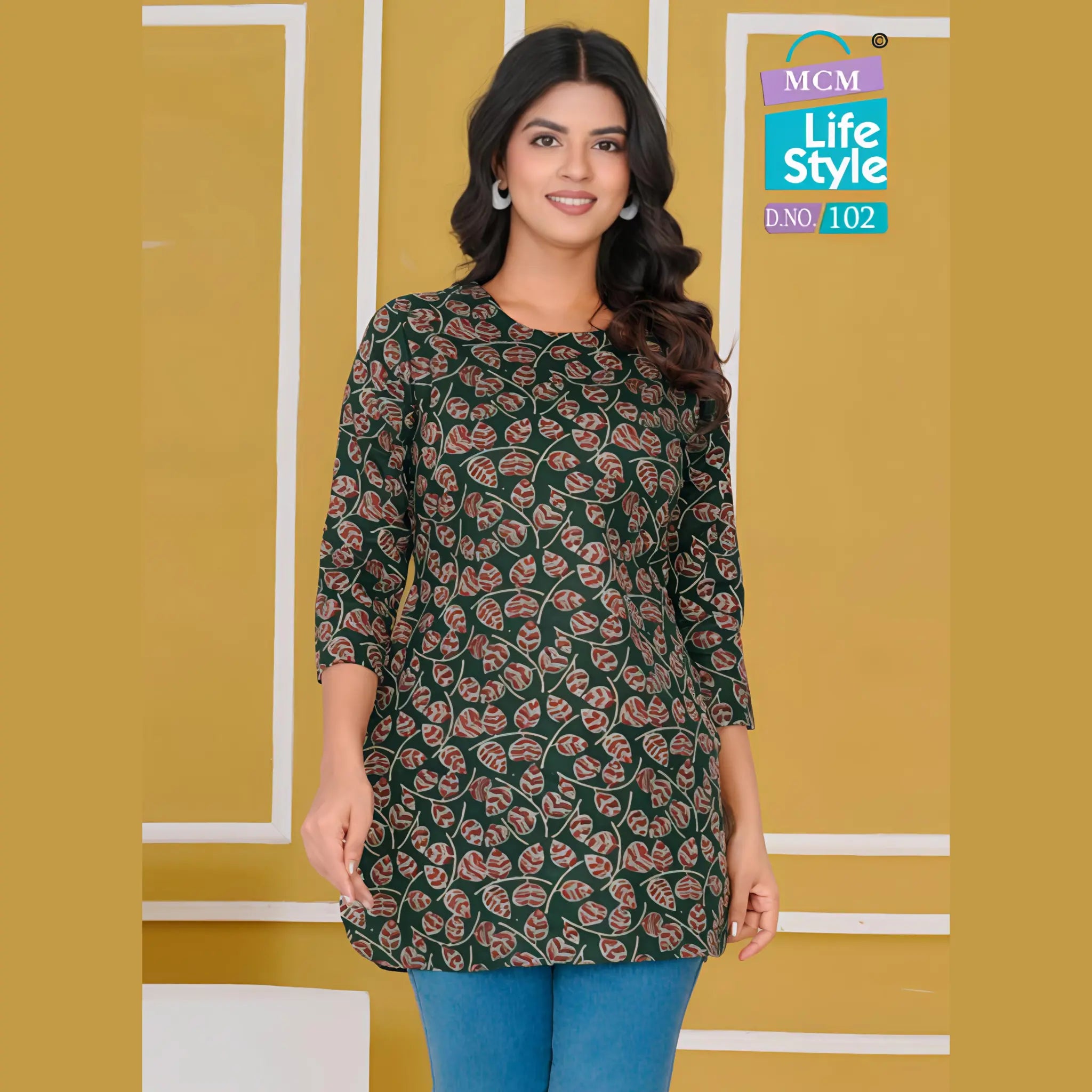 MCM Life Style Kashvi Volume 8 Short Tops DN102 Main image