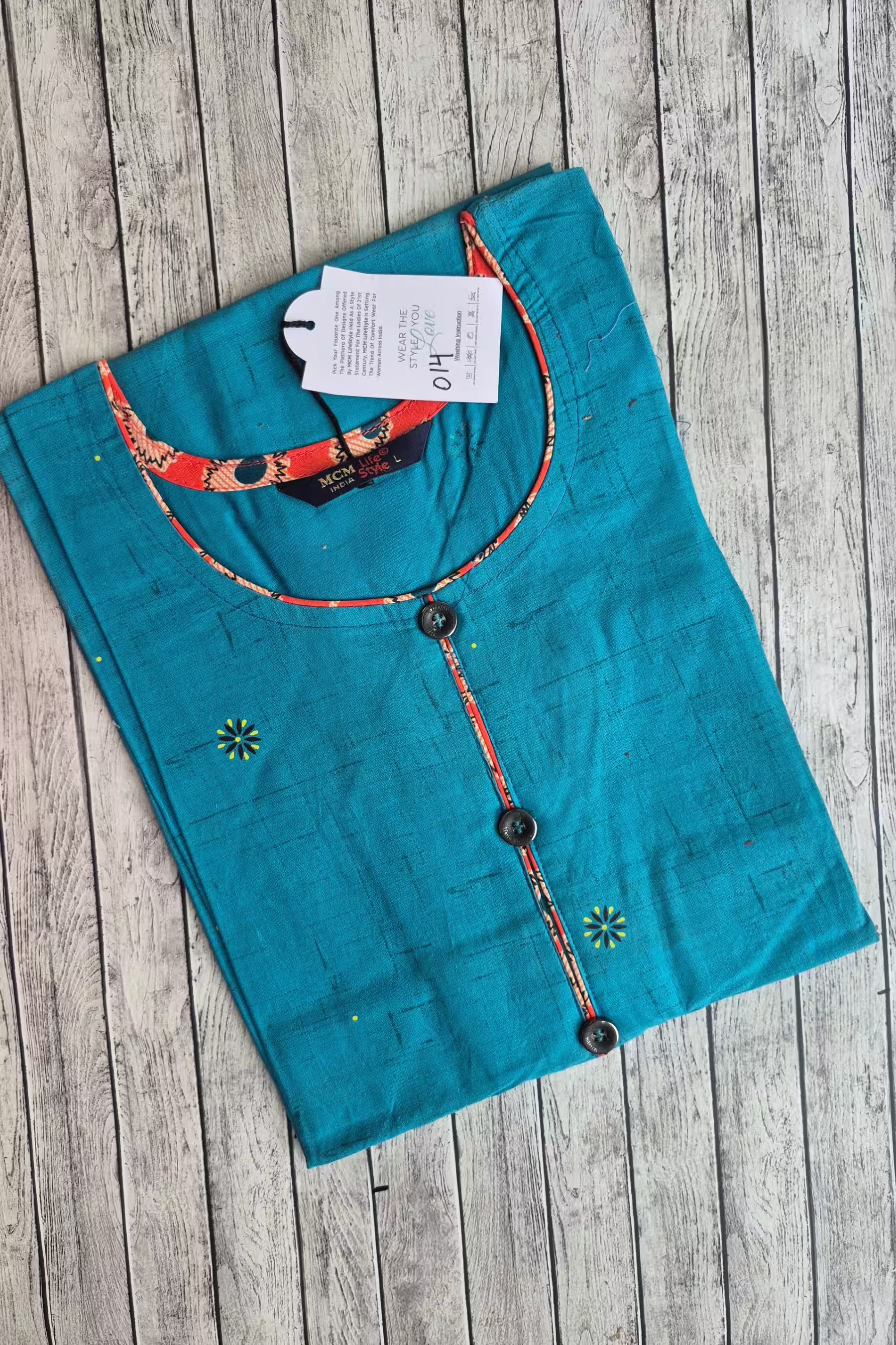 MCM Lifestyle  Cotton Kurtis - MCM014