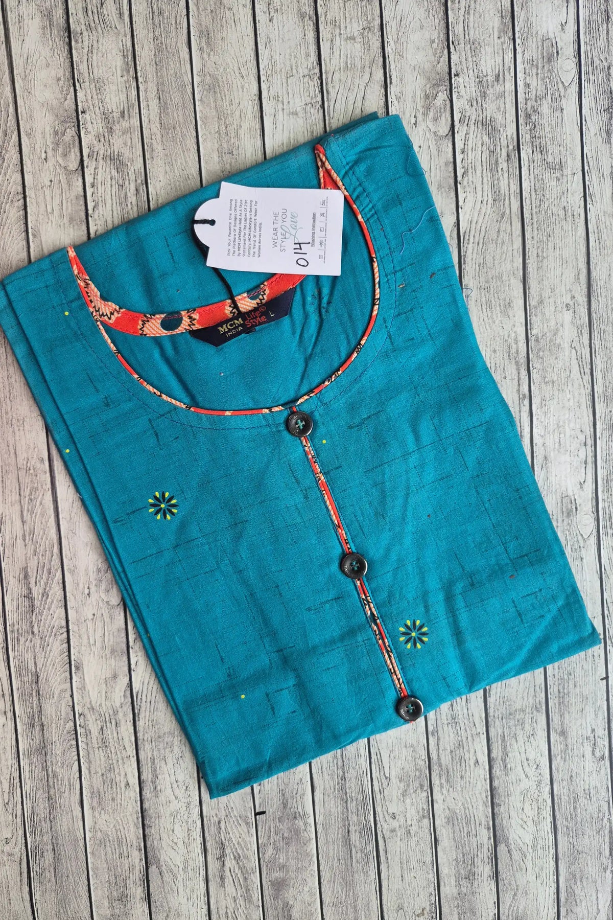 MCM Lifestyle  Cotton Kurtis - MCM014