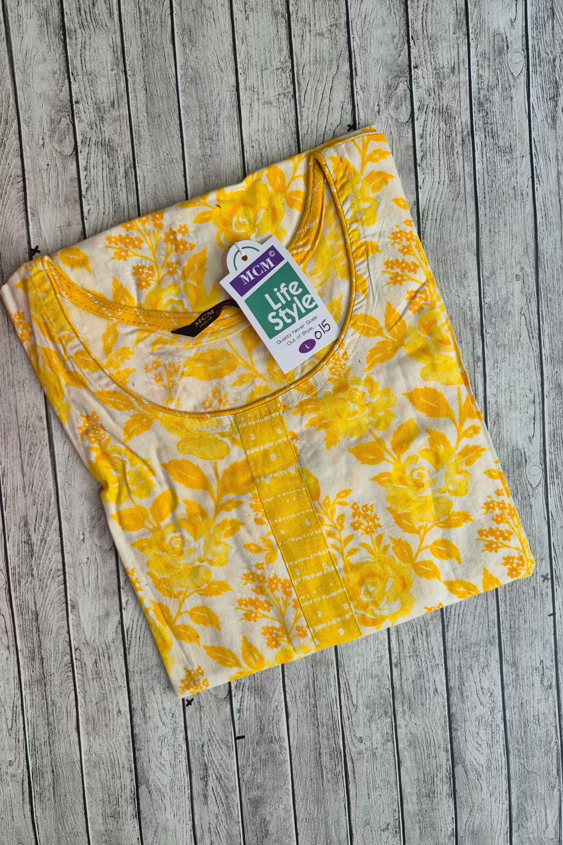 MCM Lifestyle  Cotton Kurtis - MCM015 Main image