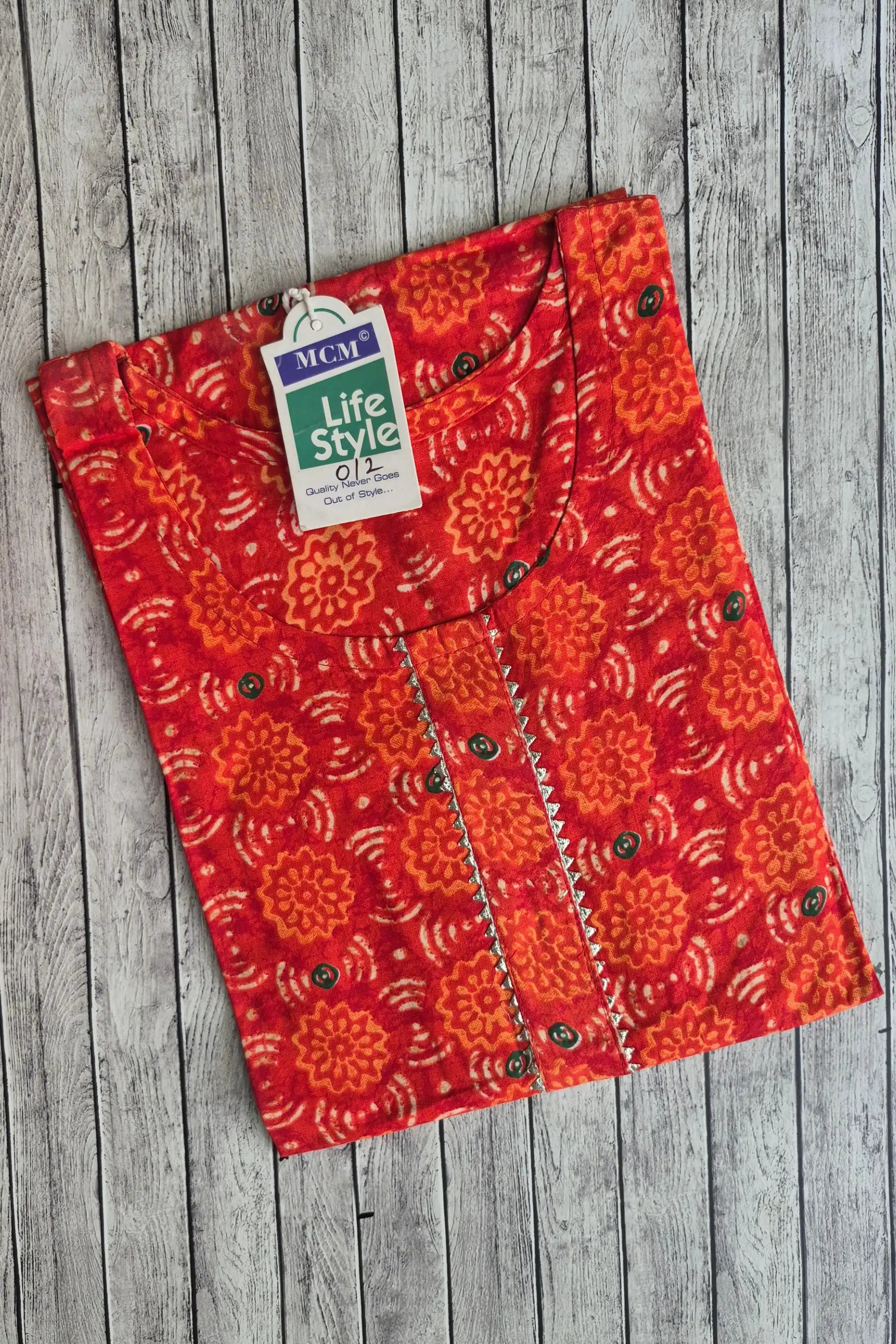 MCM Lifestyle Cotton Kurtis - MCM012