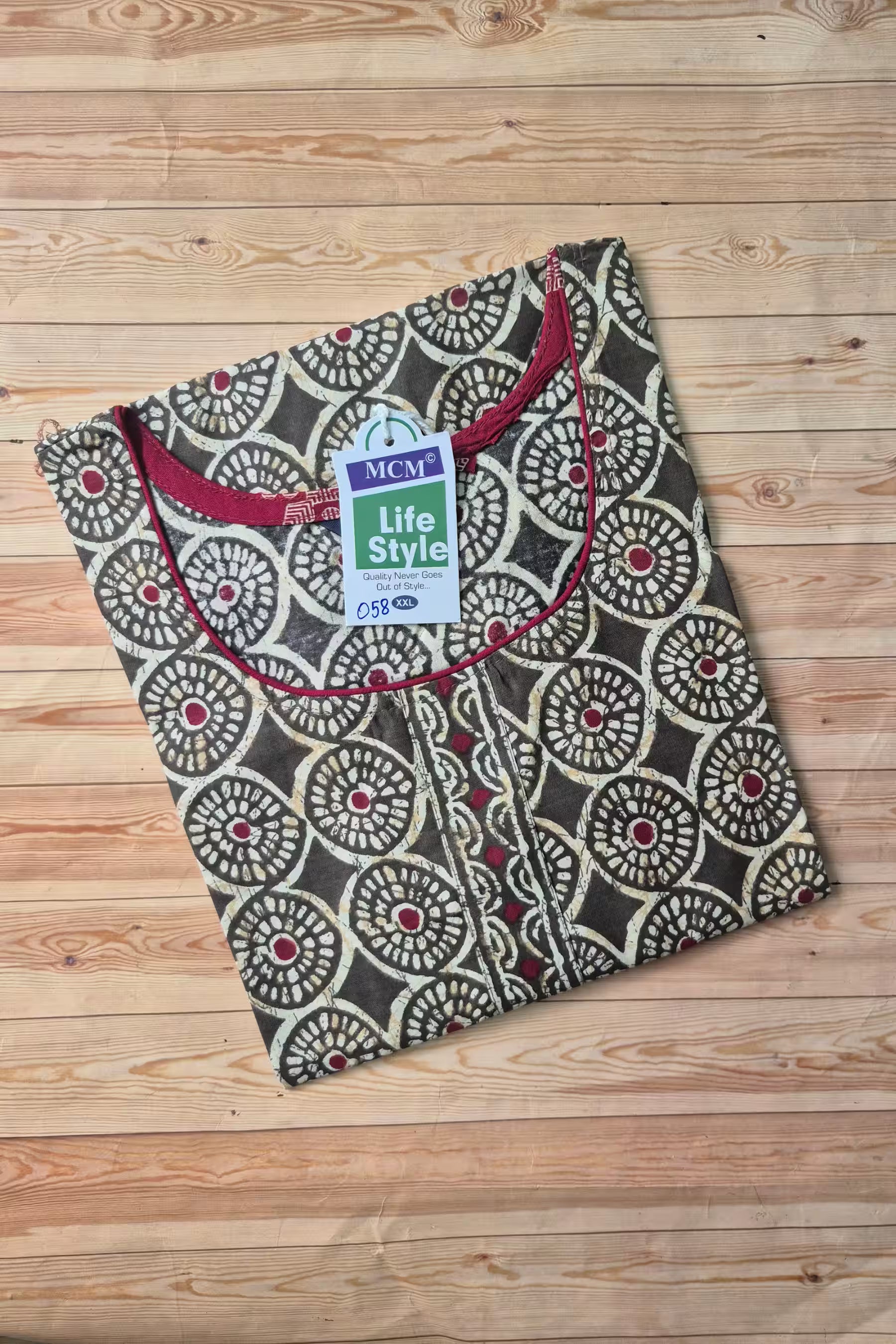 MCM Lifestyle  Cotton Kurtis - MCM058