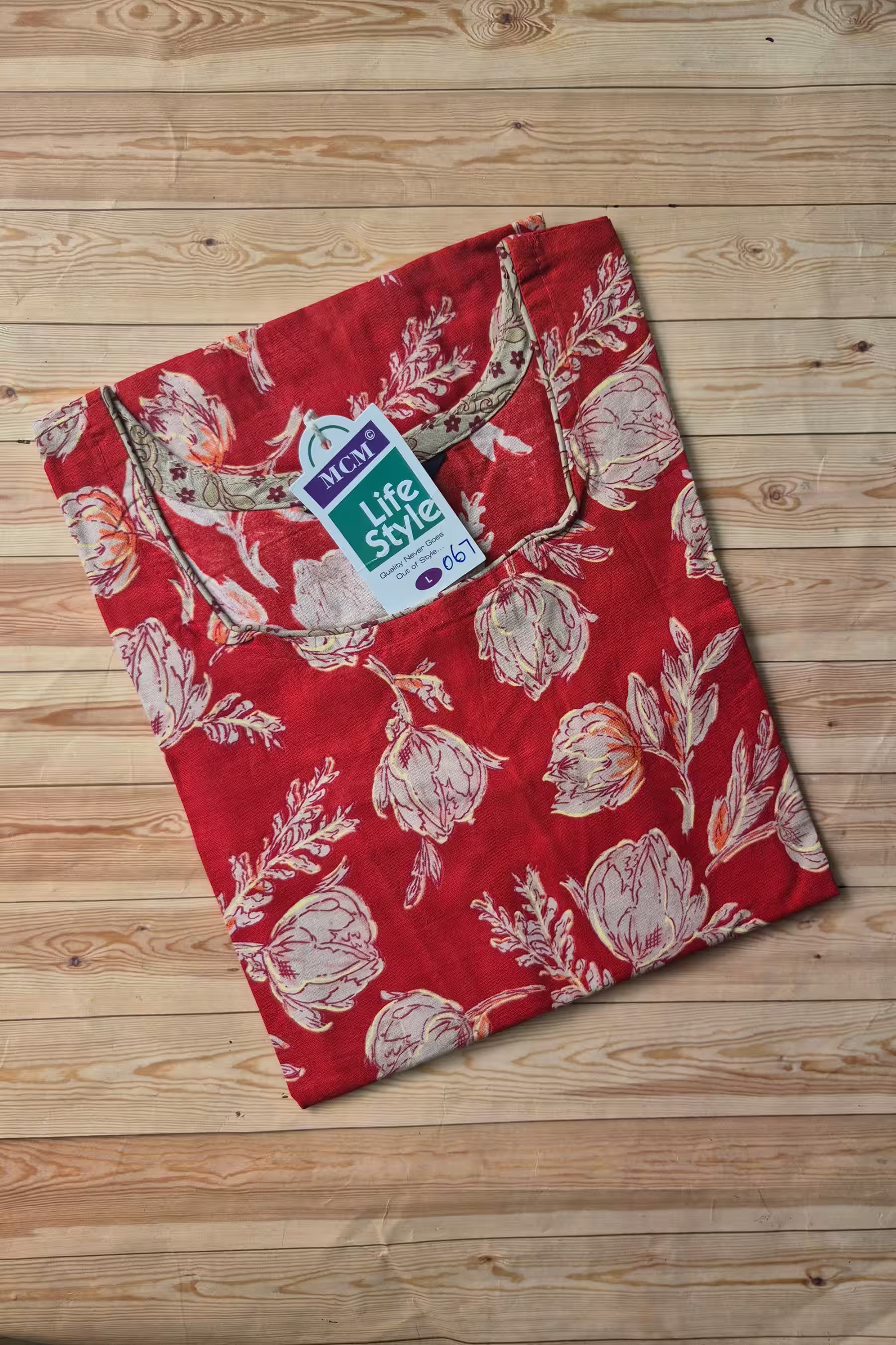 MCM Lifestyle  Cotton Kurtis - MCM067 Main image