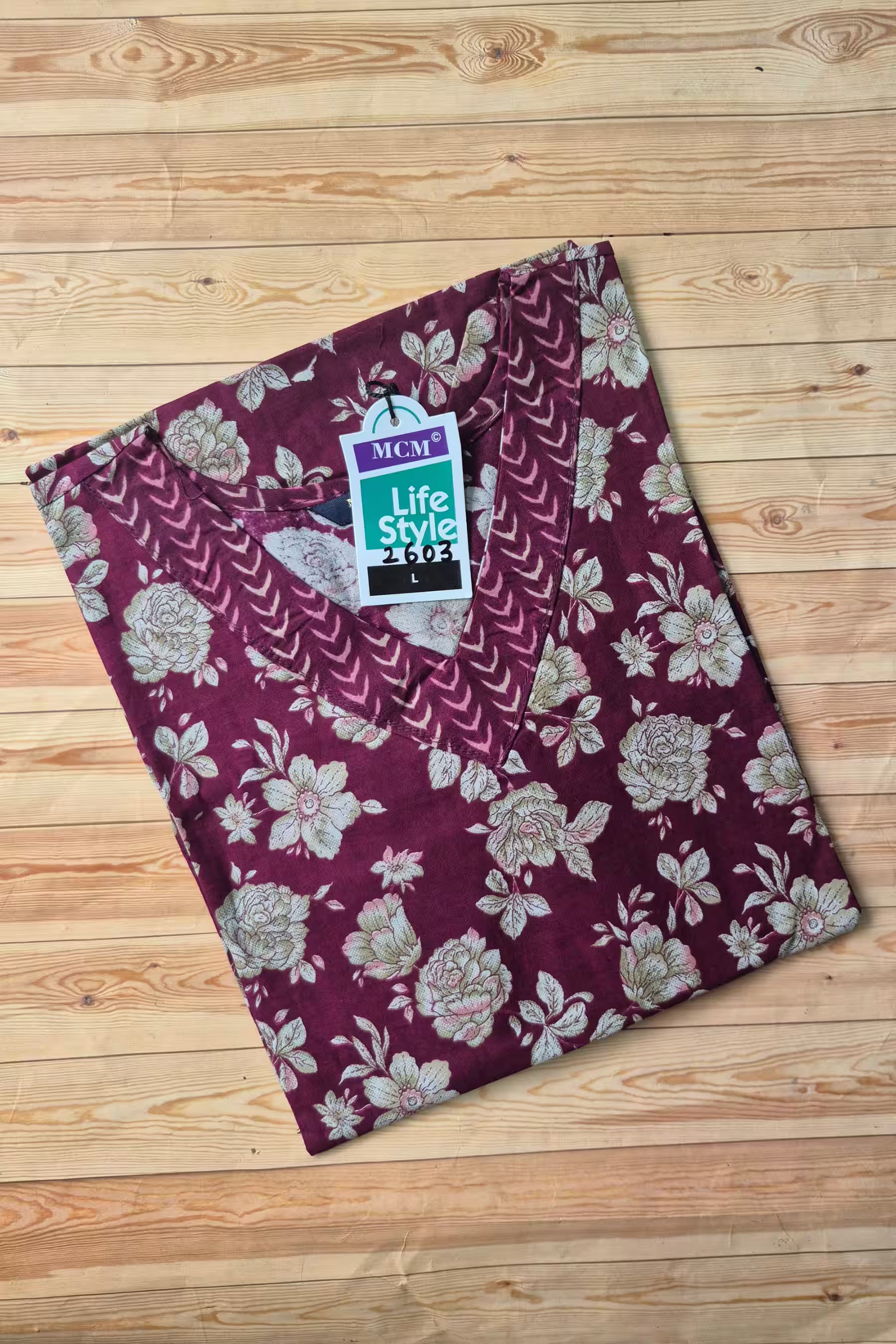 MCM Lifestyle  Cotton Kurtis - MCM2603