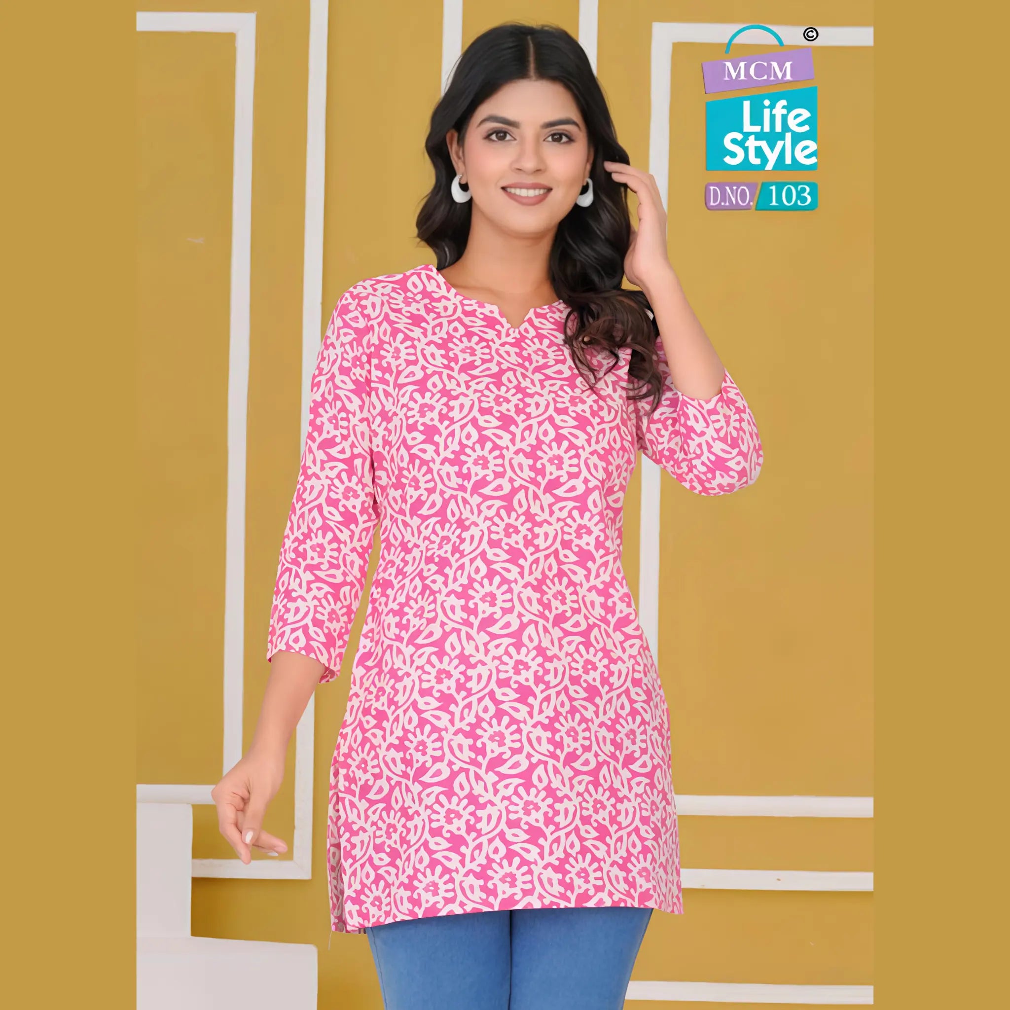 MCM Life Style Kashvi Volume 8 Short Tops DN103 Main image