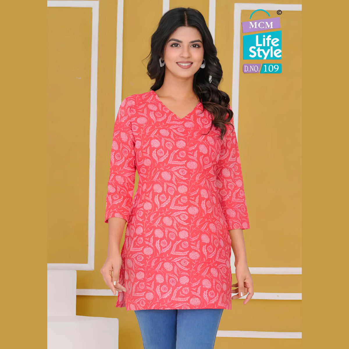 MCM Life Style Kashvi Volume 8 Short Tops DN109 Main image
