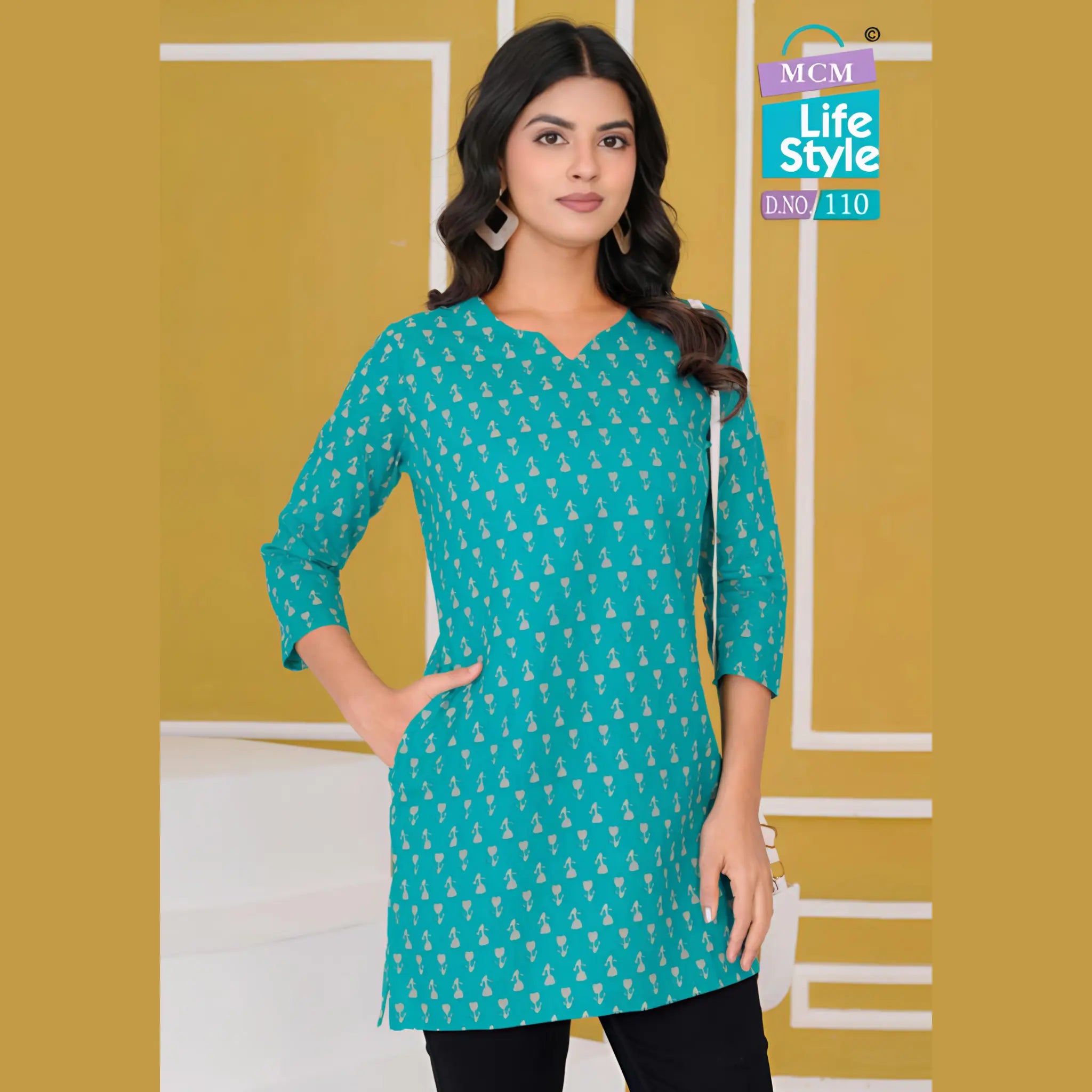 MCM Life Style Kashvi Volume 8 Short Tops DN110 Main image