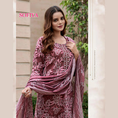 Mystic 9 Sofiya Volume 2 Design Number 2007 Cambric Cotton Kurti Set