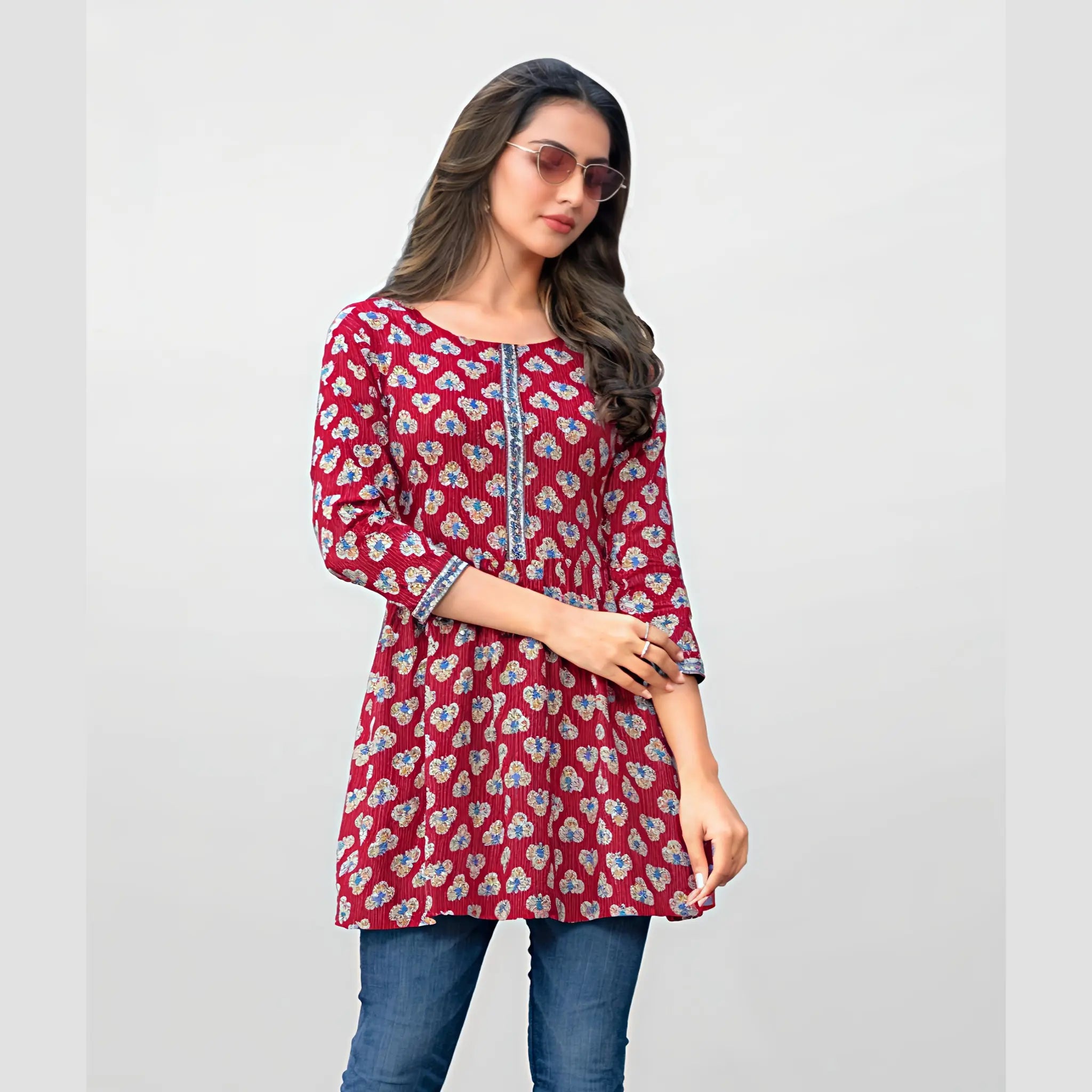 Deeptex Rock Star Vol 2 Western Wear Tunic Tops Main image