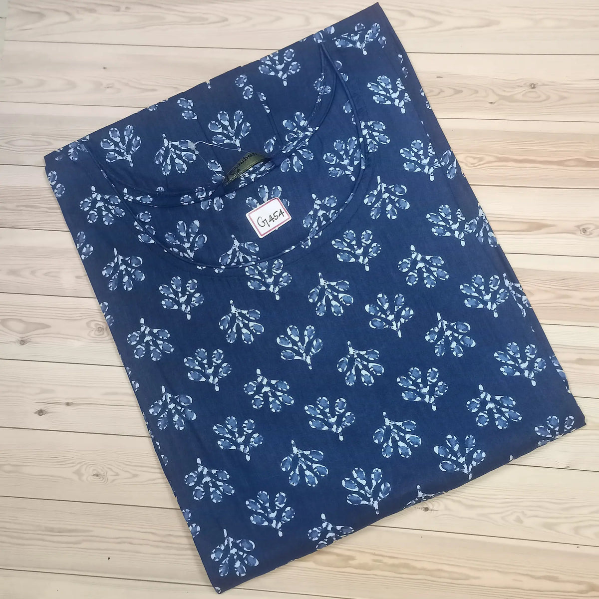 Modest Printed Pure Cotton Straight Kurti