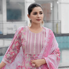 Mystic 9 Cotton Anarkali Suit - ROOP1001