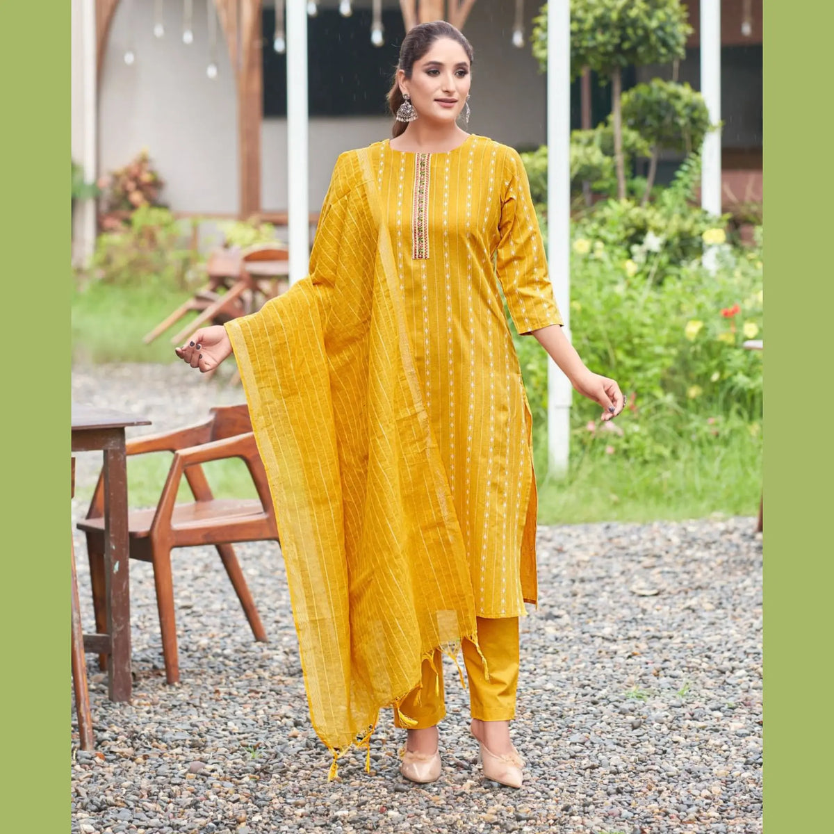 Mystic 9 Pure Cotton Salwar Suit Liza 1001 Main image