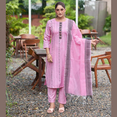 Mystic 9 Pure Cotton Salwar Suit Liza 1004