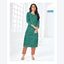 Persian Green Leaf Printed Cotton Kurti | Ethnic and Stylish