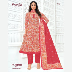 Pranjul Cotton Anarkali Salwar Suit Set - PA35