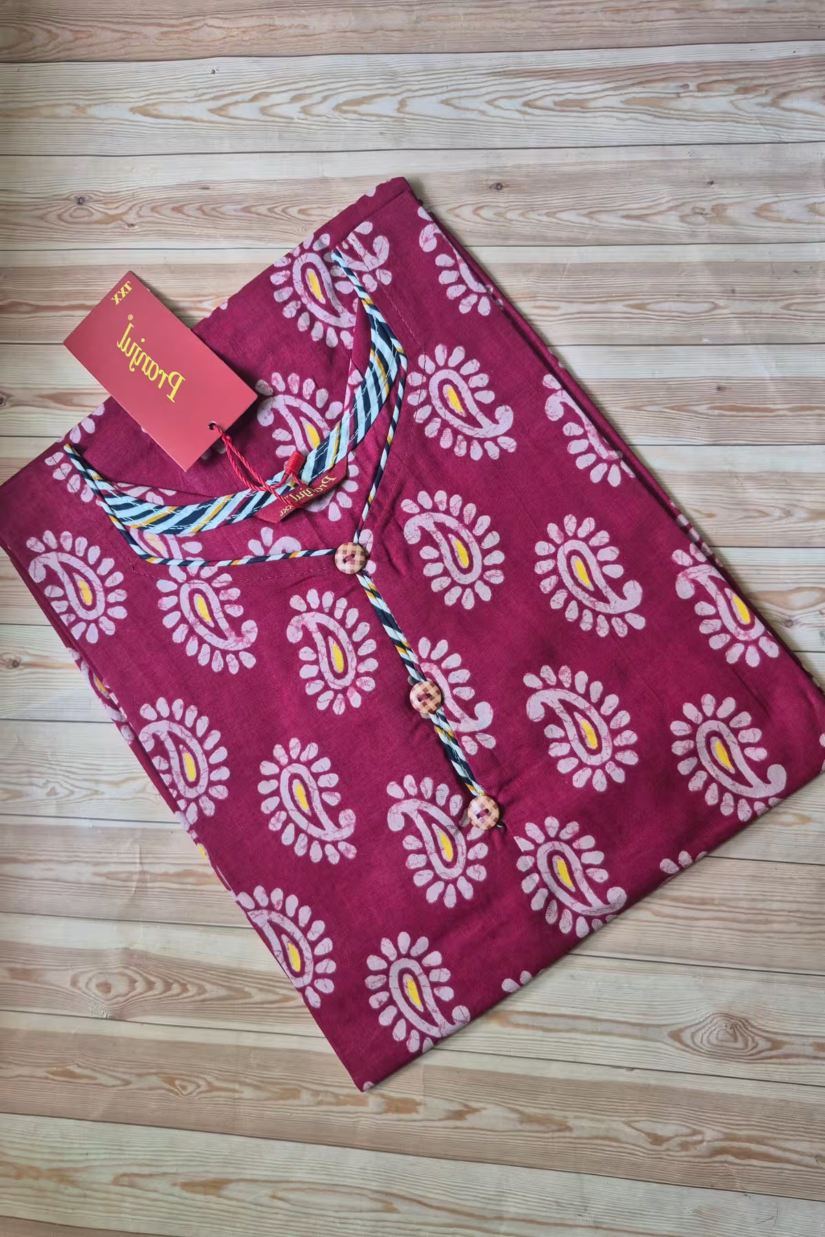 Pranjul Cotton Kurti P77