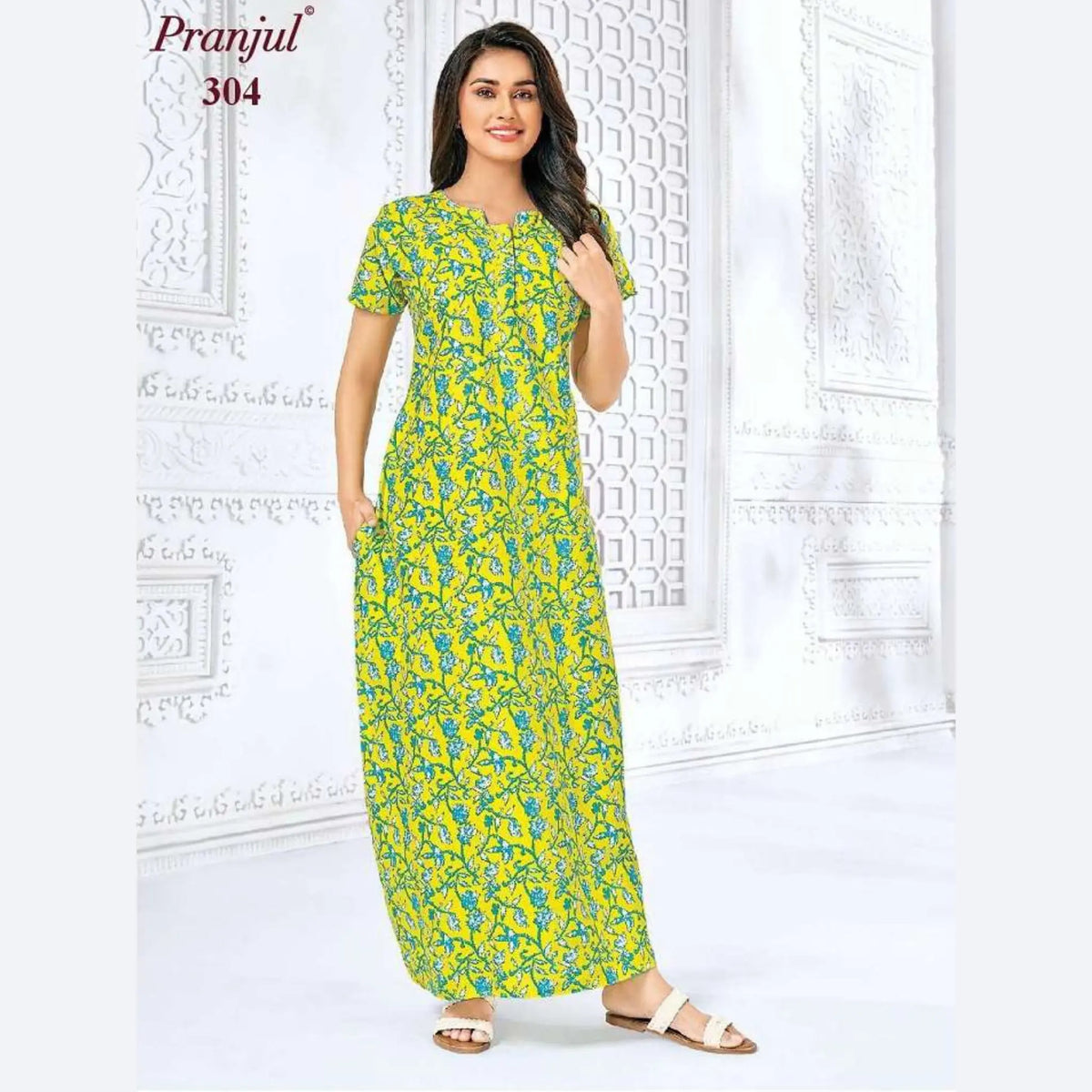 Pranjul Cotton Nighties 304 Main image