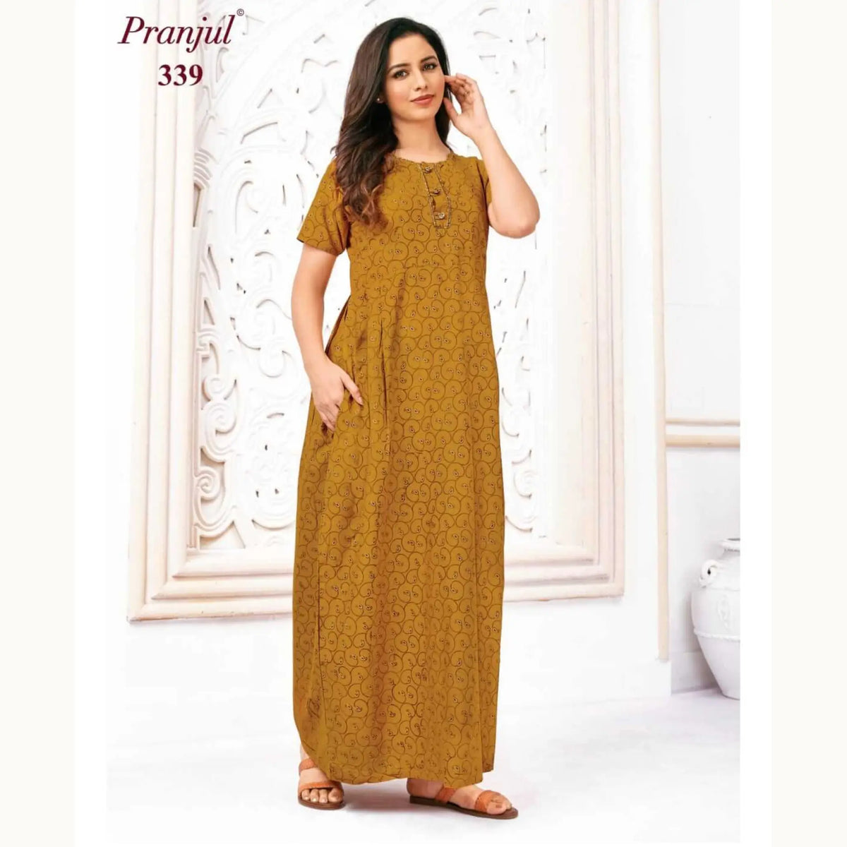 Pranjul Cotton Nighties 339 Main image